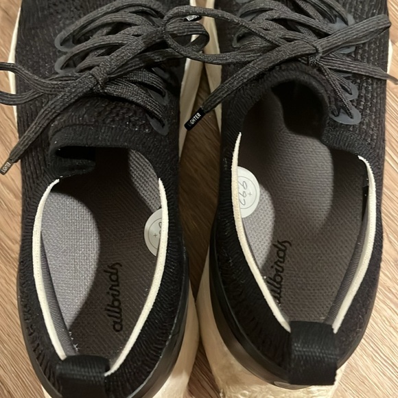 Men's Black Allbird Running Shoes Size 10 - Picture 4 of 6